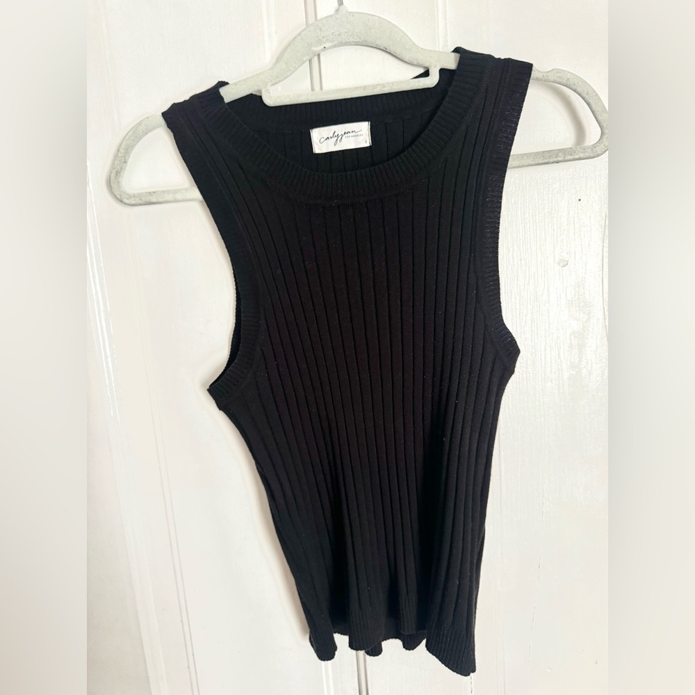 CJLA  Black Lex Tank Top